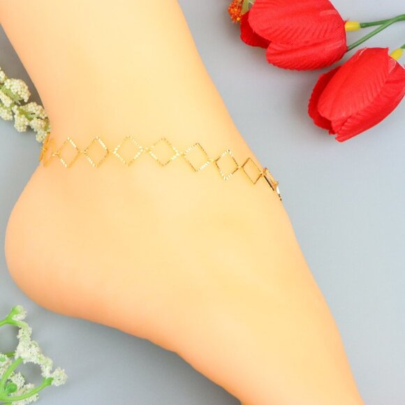 Handmade Anklet – A Stylish Choice for Women, Thoughtful Gift Idea, EVCH1703 - Picture 5 of 10